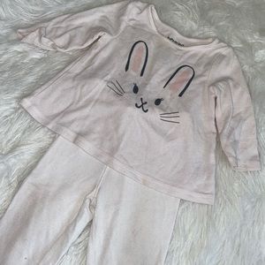 Babygirl jumping beans matching set